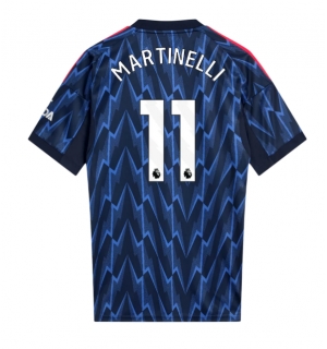 Arsenal Gabriel Martinelli #11 Bortedrakt 2025-26 Kortermet