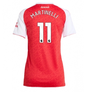 Arsenal Gabriel Martinelli #11 Hjemmedrakt Dame 2025-26 Kortermet