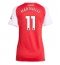 Arsenal Gabriel Martinelli #11 Hjemmedrakt Dame 2025-26 Kortermet Arsenal Gabriel Martinelli #11 Hjemmedrakt Dame 2025-26 Kortermet
