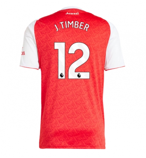 Arsenal Jurrien Timber #12 Hjemmedrakt 2025-26 Kortermet Arsenal Jurrien Timber #12 Hjemmedrakt 2025-26 Kortermet