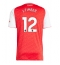 Arsenal Jurrien Timber #12 Hjemmedrakt 2025-26 Kortermet Arsenal Jurrien Timber #12 Hjemmedrakt 2025-26 Kortermet