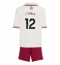 Arsenal Jurrien Timber #12 Tredjedraktsett Barn 2025-26 Kortermet (+ Korte bukser)