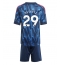 Arsenal Kai Havertz #29 Bortedraktsett Barn 2025-26 Kortermet (+ Korte bukser)