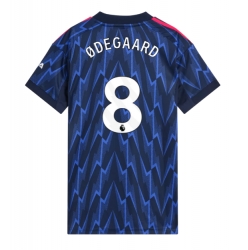 Arsenal Martin Odegaard #8 Bortedrakt Dame 2025-26 Kortermet
