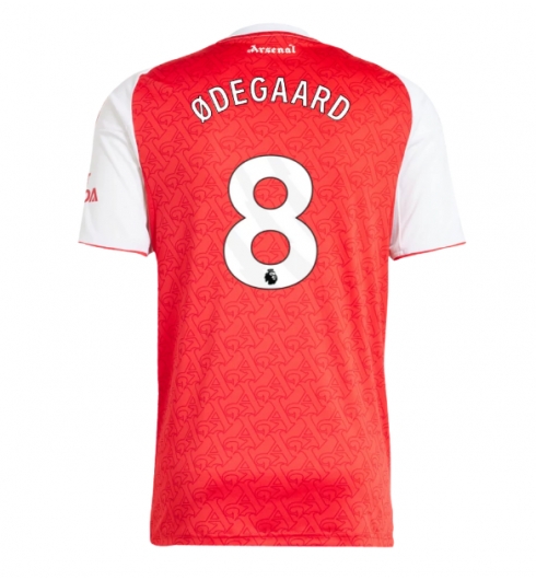 Arsenal Martin Odegaard #8 Hjemmedrakt 2025-26 Kortermet Arsenal Martin Odegaard #8 Hjemmedrakt 2025-26 Kortermet