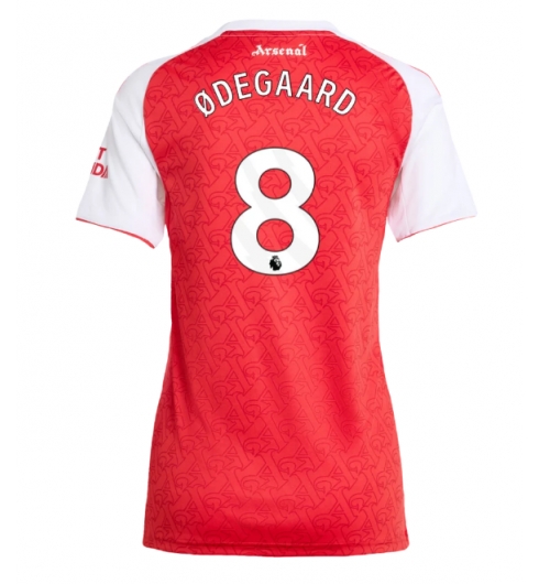 Arsenal Martin Odegaard #8 Hjemmedrakt Dame 2025-26 Kortermet Arsenal Martin Odegaard #8 Hjemmedrakt Dame 2025-26 Kortermet