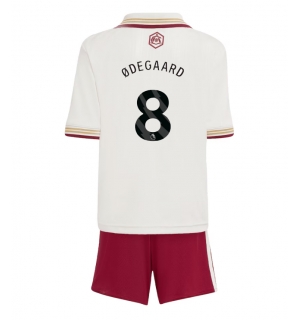 Arsenal Martin Odegaard #8 Tredjedraktsett Barn 2025-26 Kortermet (+ Korte bukser)