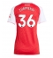 Arsenal Martin Zubimendi #36 Hjemmedrakt Dame 2025-26 Kortermet