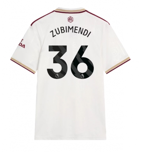 Arsenal Martin Zubimendi #36 Tredjedrakt 2025-26 Kortermet Arsenal Martin Zubimendi #36 Tredjedrakt 2025-26 Kortermet