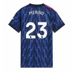Arsenal Mikel Merino #23 Bortedrakt Dame 2025-26 Kortermet