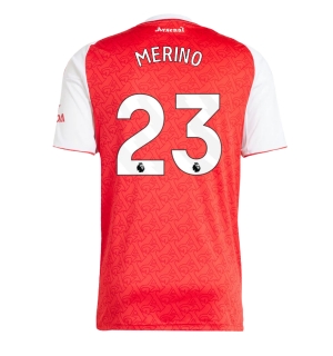 Arsenal Mikel Merino #23 Hjemmedrakt 2025-26 Kortermet