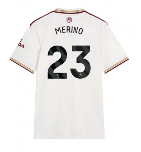 Arsenal Mikel Merino #23 Tredjedrakt 2025-26 Kortermet Arsenal Mikel Merino #23 Tredjedrakt 2025-26 Kortermet