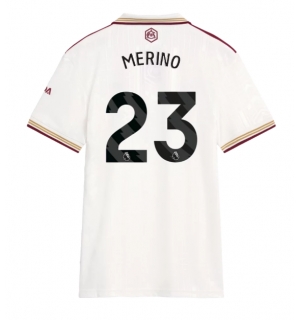 Arsenal Mikel Merino #23 Tredjedrakt Dame 2025-26 Kortermet