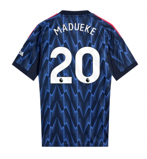 Arsenal Noni Madueke #20 Bortedrakt 2025-26 Kortermet Arsenal Noni Madueke #20 Bortedrakt 2025-26 Kortermet