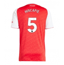 Arsenal Piero Hincapie #5 Hjemmedrakt 2025-26 Kortermet