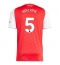 Arsenal Piero Hincapie #5 Hjemmedrakt 2025-26 Kortermet Arsenal Piero Hincapie #5 Hjemmedrakt 2025-26 Kortermet
