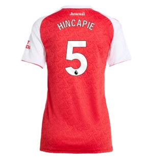 Arsenal Piero Hincapie #5 Hjemmedrakt Dame 2025-26 Kortermet