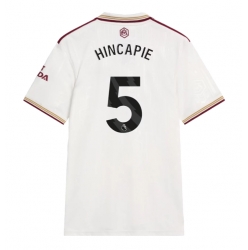 Arsenal Piero Hincapie #5 Tredjedrakt 2025-26 Kortermet