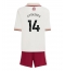 Arsenal Viktor Gyokeres #14 Tredjedraktsett Barn 2025-26 Kortermet (+ Korte bukser)