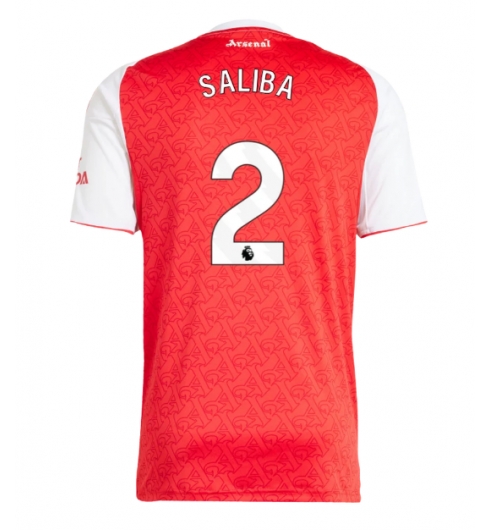 Arsenal William Saliba #2 Hjemmedrakt 2025-26 Kortermet Arsenal William Saliba #2 Hjemmedrakt 2025-26 Kortermet