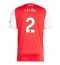 Arsenal William Saliba #2 Hjemmedrakt 2025-26 Kortermet Arsenal William Saliba #2 Hjemmedrakt 2025-26 Kortermet