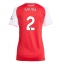 Arsenal William Saliba #2 Hjemmedrakt Dame 2025-26 Kortermet Arsenal William Saliba #2 Hjemmedrakt Dame 2025-26 Kortermet