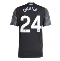Aston Villa Amadou Onana #24 Bortedrakt 2025-26 Kortermet