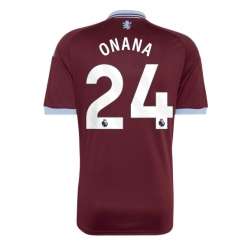 Aston Villa Amadou Onana #24 Hjemmedrakt 2026-27 Kortermet