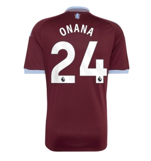 Aston Villa Amadou Onana #24 Hjemmedrakt 2026-27 Kortermet