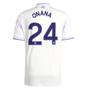 Aston Villa Amadou Onana #24 Tredjedrakt 2025-26 Kortermet