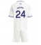 Aston Villa Amadou Onana #24 Tredjedraktsett Barn 2025-26 Kortermet (+ Korte bukser)