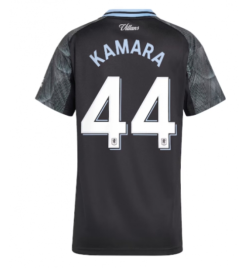 Aston Villa Boubacar Kamara #44 Bortedrakt Dame 2025-26 Kortermet Aston Villa Boubacar Kamara #44 Bortedrakt Dame 2025-26 Kortermet