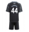 Aston Villa Boubacar Kamara #44 Bortedraktsett Barn 2025-26 Kortermet (+ Korte bukser)