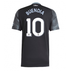 Aston Villa Emiliano Buendia #10 Bortedrakt 2025-26 Kortermet