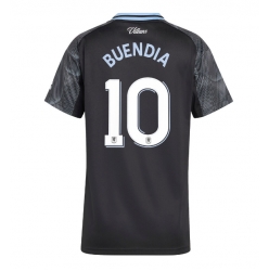 Aston Villa Emiliano Buendia #10 Bortedrakt Dame 2025-26 Kortermet