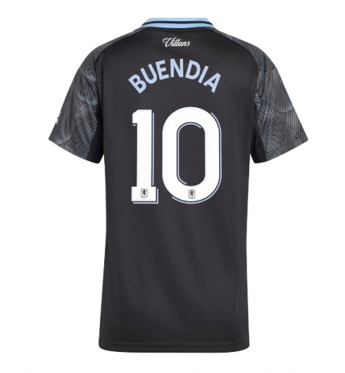 Aston Villa Emiliano Buendia #10 Bortedrakt Dame 2025-26 Kortermet Aston Villa Emiliano Buendia #10 Bortedrakt Dame 2025-26 Kortermet