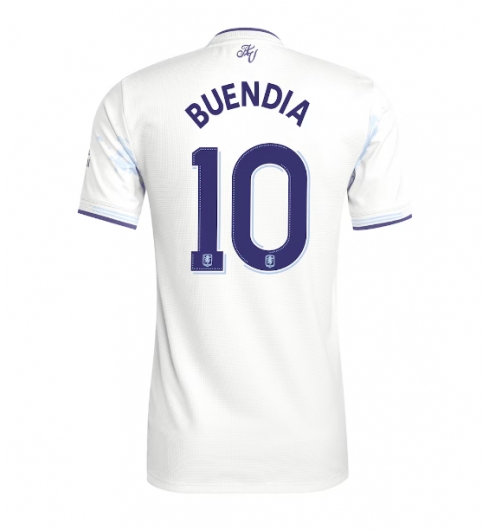 Aston Villa Emiliano Buendia #10 Tredjedrakt Dame 2025-26 Kortermet Aston Villa Emiliano Buendia #10 Tredjedrakt Dame 2025-26 Kortermet