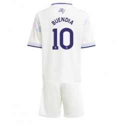 Aston Villa Emiliano Buendia #10 Tredjedraktsett Barn 2025-26 Kortermet (+ Korte bukser)