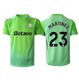 Aston Villa Emiliano Martinez #23 Keeper Bortedrakt 2025-26 Kortermet