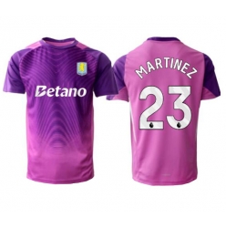 Aston Villa Emiliano Martinez #23 Keeper Tredjedrakt 2025-26 Kortermet