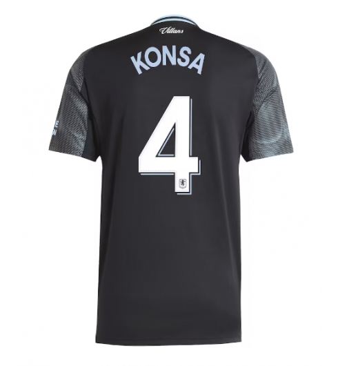 Aston Villa Ezri Konsa #4 Bortedrakt 2025-26 Kortermet Aston Villa Ezri Konsa #4 Bortedrakt 2025-26 Kortermet