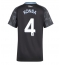Aston Villa Ezri Konsa #4 Bortedrakt Dame 2025-26 Kortermet