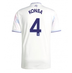 Aston Villa Ezri Konsa #4 Tredjedrakt 2025-26 Kortermet