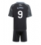 Aston Villa Harvey Elliott #9 Bortedraktsett Barn 2025-26 Kortermet (+ Korte bukser)