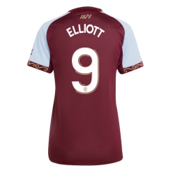 Aston Villa Harvey Elliott #9 Hjemmedrakt Dame 2025-26 Kortermet
