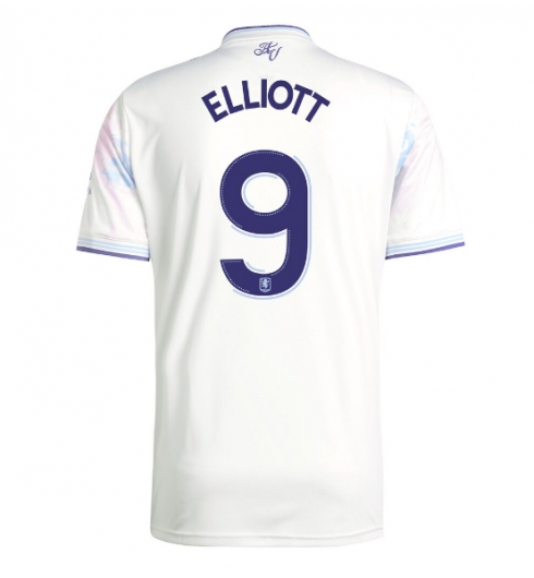 Aston Villa Harvey Elliott #9 Tredjedrakt 2025-26 Kortermet Aston Villa Harvey Elliott #9 Tredjedrakt 2025-26 Kortermet