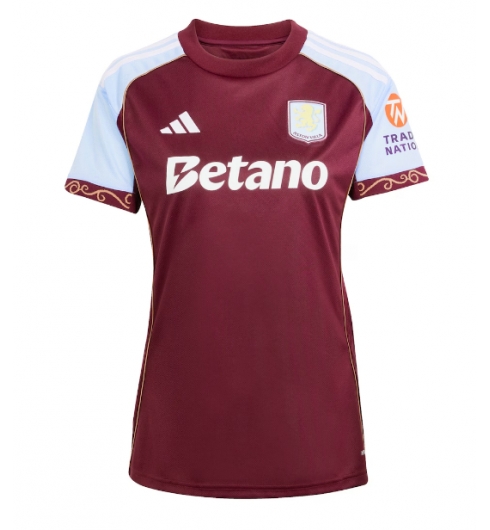 Aston Villa Hjemmedrakt Dame 2025-26 Kortermet Aston Villa Hjemmedrakt Dame 2025-26 Kortermet
