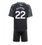 Aston Villa Ian Maatsen #22 Bortedraktsett Barn 2025-26 Kortermet (+ Korte bukser)