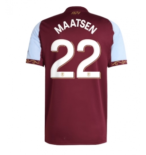 Aston Villa Ian Maatsen #22 Hjemmedrakt 2025-26 Kortermet