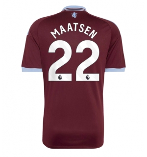Aston Villa Ian Maatsen #22 Hjemmedrakt 2026-27 Kortermet